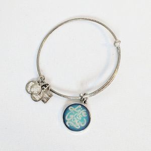 Alex and Ani "Life is Good" Silver Bracelet